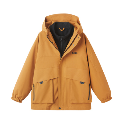 男童冬装三合一防水摇粒绒两件套