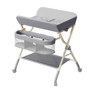 新生婴幼儿尿布台多功能医院护理操作台月子中心可移动按摩抚触台