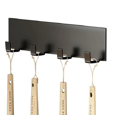 冰箱磁吸挂钩免打孔壁挂墙上多功能收纳钩吸铁石门后磁铁钥匙排钩