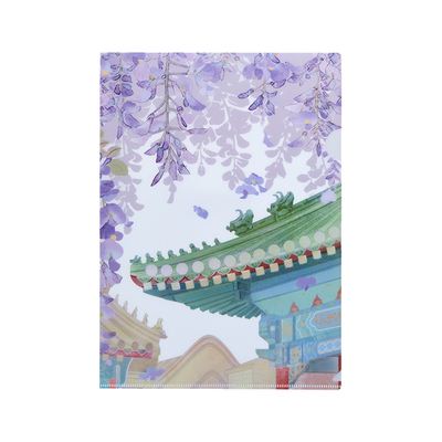 恭王府文创建筑小景文件夹