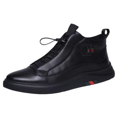 香港潮牌男鞋头层牛皮鞋