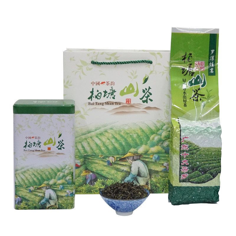 博罗柏塘山茶白露茶客家特级绿茶
