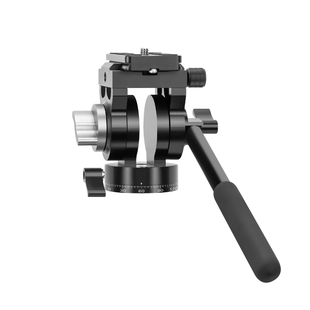 缔峰Y550全金属带手柄专业三脚架液压云台多功能单反相机拍鸟摄像手机直播稳定器铝合金户外摄影全景阻尼云台