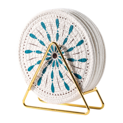 日式餐垫加厚编织隔热垫防滑餐桌垫耐高温锅垫防热杯垫碗垫盘子垫