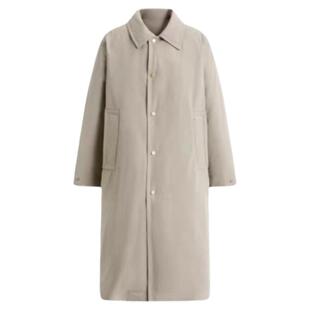 【明星同款】BINJORA冰洁长款羽绒风衣翻领3防轻羽绒外套羽绒服