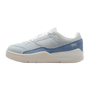 耐克Nike女子Jordan Flight牛仔蓝板鞋复古休闲运动鞋IB4414-100