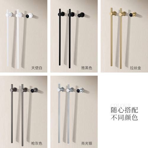 竖装暗装电热毛巾架加热烘干智能数显预埋暗藏嵌入式304不锈钢