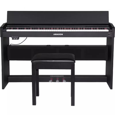 珠江艾茉森电钢琴专业88键重锤