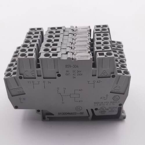溢价-WAGO万可固体继电器模座859-304 DC24V 实