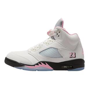 JORDAN耐克男鞋AJ5粉白复刻运动鞋中帮复古休闲篮球鞋HQ7978-102