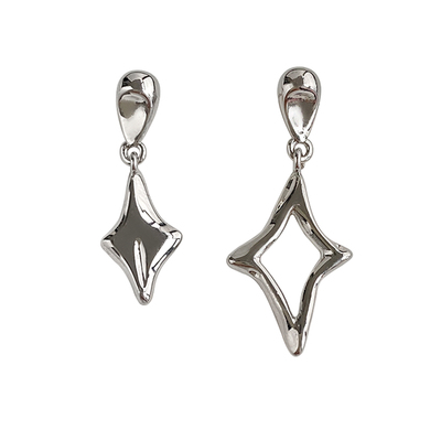 doudoustore四芒星耳环