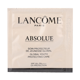 10片装 兰蔻菁纯防晒隔离霜SPF50+1ml小样 UV防护乳 养肤级防晒