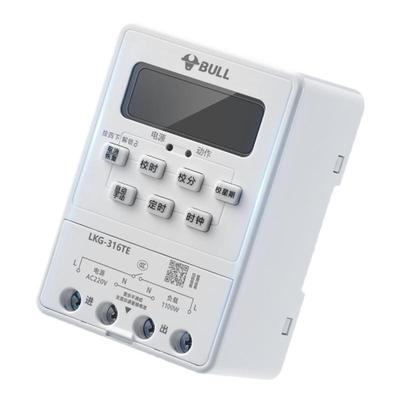 公牛时控开关220v定时器全自动微电脑时间控制器电源定时延时开关