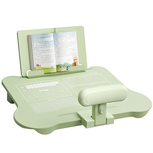 儿童坐姿矫正器小学生桌面款幼儿园写字姿势纠正器防写作业学习桌低头驼背神器初中生三维一体书写书桌支架