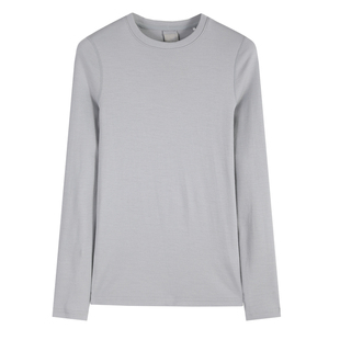 美利奴羊毛打底衫女户外长袖速干衣美丽诺内衣保暖衣运动徒步上衣