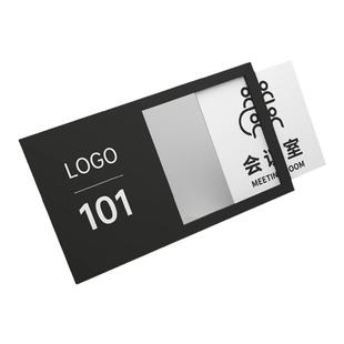 创意个性办公室提示门牌艺术机构酒店民宿洗手间牌标识设计定制做