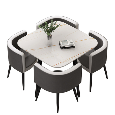 岩板石材百搭时尚省空间餐桌