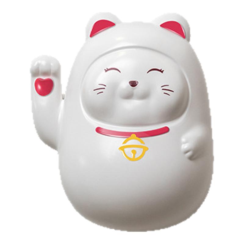 招财猫无线自发电门铃免布线门铃