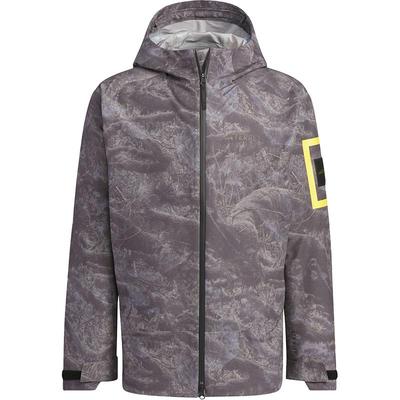 Adidas/阿迪达斯正品国家地理联名户外男士冲锋衣外套IS9512