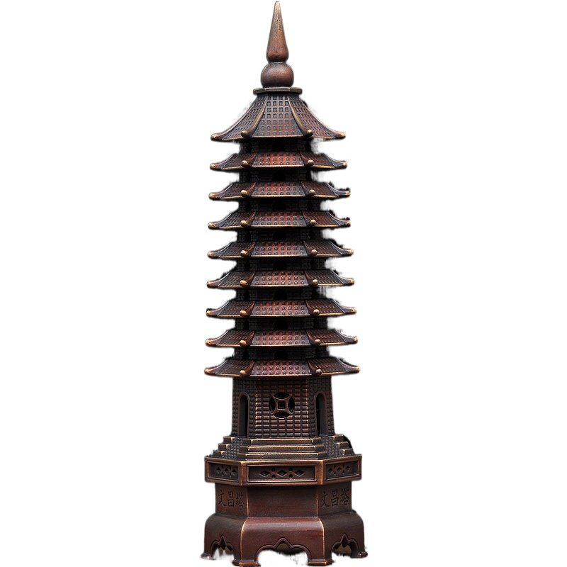 13层文昌塔全铜书房文昌塔装饰品