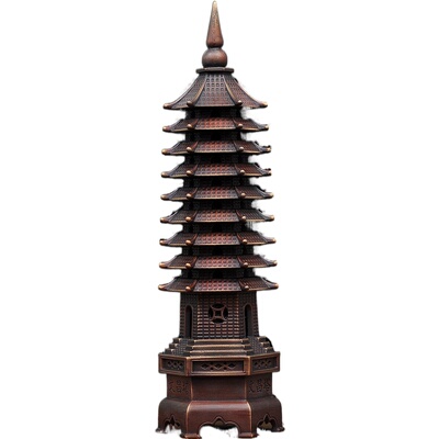 13层文昌塔全铜书房文昌塔装饰品