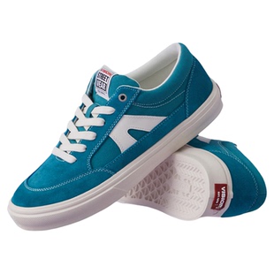 VISION官方 STICK LIGHT薄荷蓝低帮翻毛皮轻量化街头运动滑板鞋