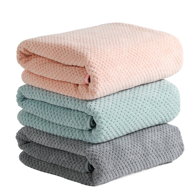 情侣浴巾毛巾两件套吸水速干