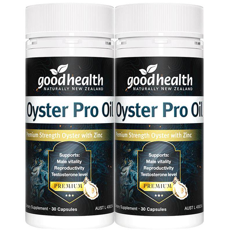 goodhealth进口牡蛎片加强版*2瓶