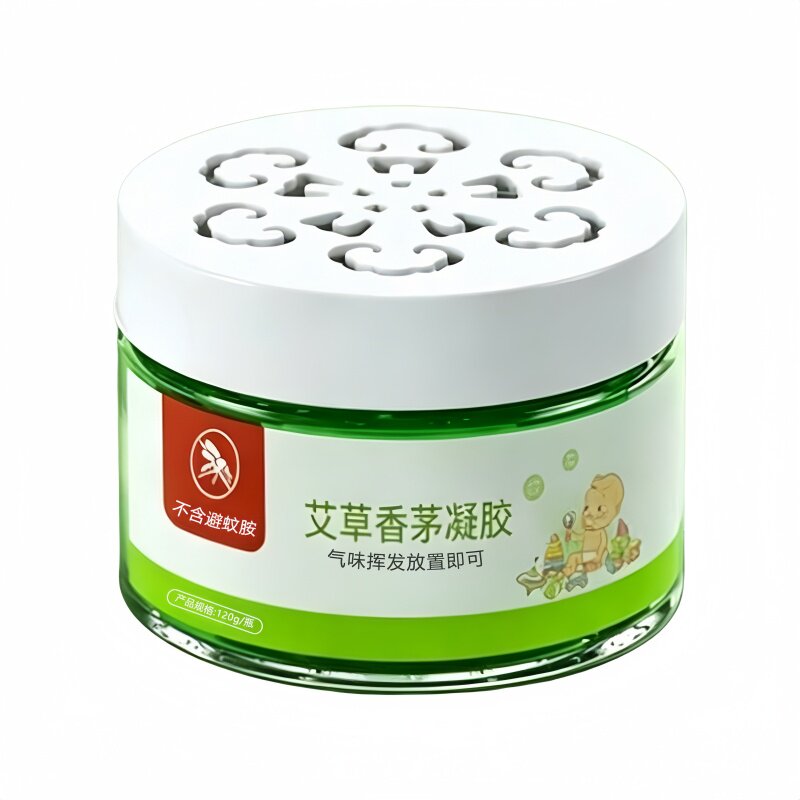 艾草香薰驱蚊凝胶卫生间母婴可用