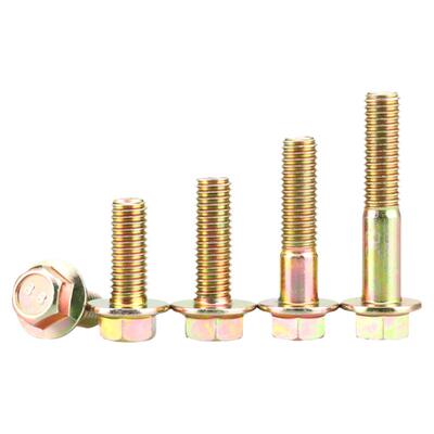 镀彩锌六角5m6厘自带垫q184螺丝