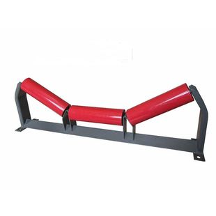 防尘防水矿用托辊槽型托辊滚筒支架输送机配件滚轮传送带托辊滚轮