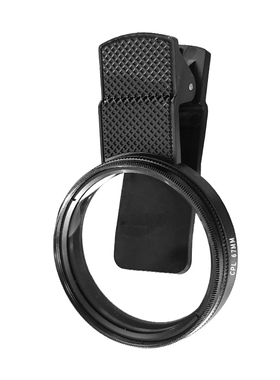 黑段手机偏振镜头高清镀膜2025新款偏光消除水面反光滤镜外接摄影