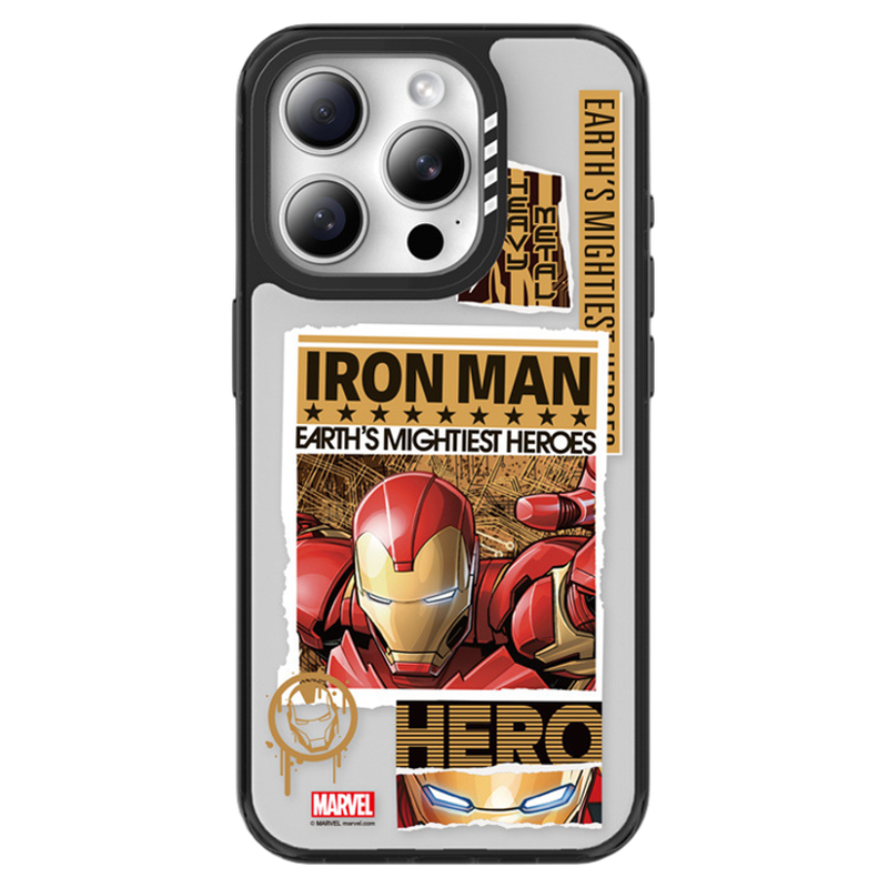 漫威marvel蜘蛛侠钢铁侠手机壳