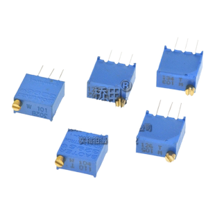 3296W电位器精密可调电阻多圈式微调103/10K/20/50/5/1/100欧200