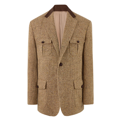 CULTUM英式全羊毛猎装夹克西装