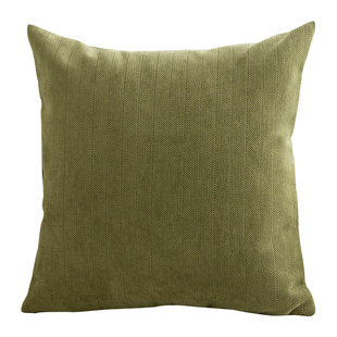 奶油风雪尼尔抱枕套轻奢加厚超柔客厅沙发靠枕正方形大靠垫可拆洗