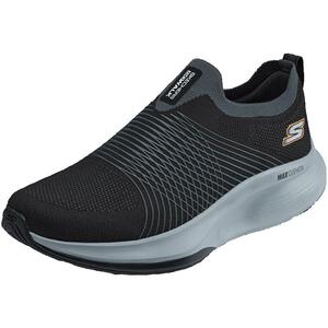 Skechers斯凯奇2024秋季新款男鞋运动鞋黑色健步鞋耐磨回弹一脚蹬