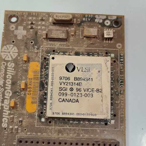 溢价-VLSI 96 VICE-B2图形处理器，型号为9706 B