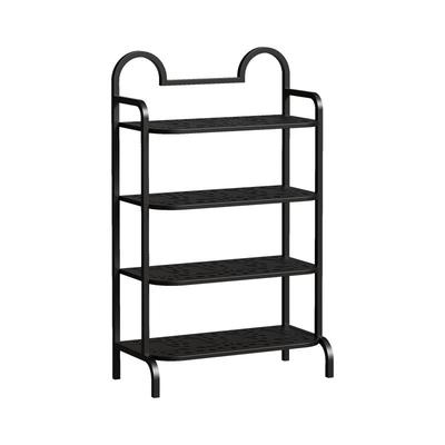 奶油风简易小窄鞋架多层家用门口