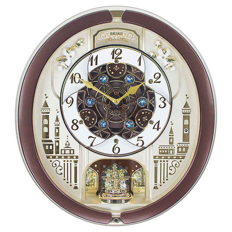 SEIKO艺术欧式客厅音乐大挂钟