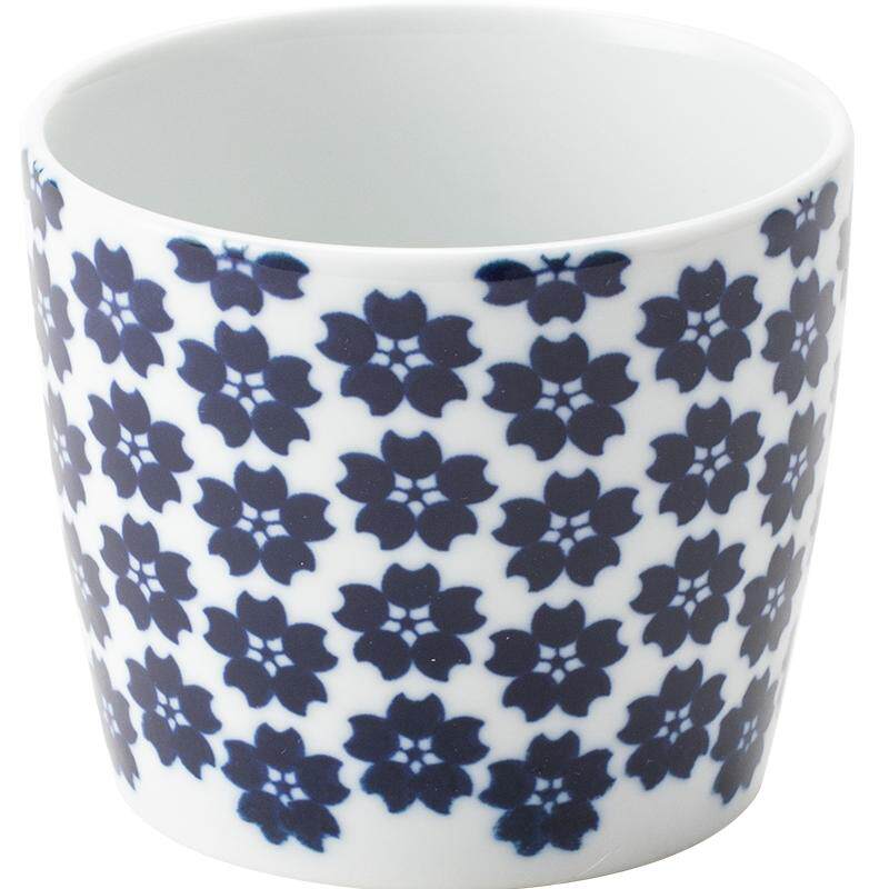 日本进口伊万里烧青花染付茶杯