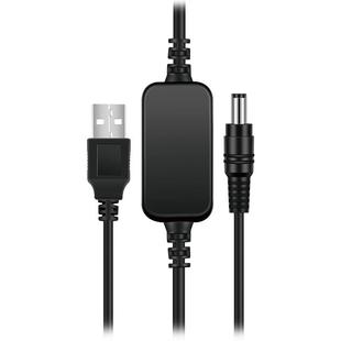 景赛 粉丝应援演唱会灯牌充电线USB12V诱骗升压线充电宝连接荧光灯牌替代8节电池盒发光灯牌光猫路由器电源线