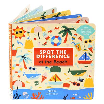 在海滩找不同系列英文