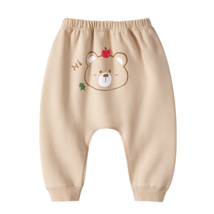 婴儿大屁屁裤男宝宝春秋装运动裤女童秋冬款长裤休闲裤儿童裤子pp
