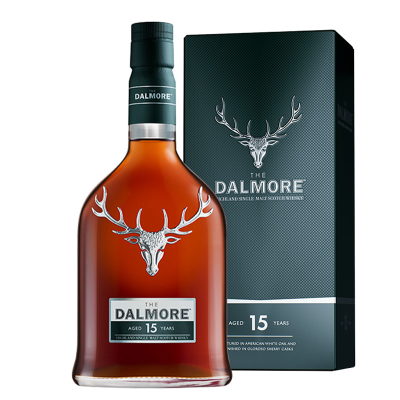【自营】DALMORE/大摩15年单一麦芽苏格兰威士忌洋酒蛇年限定礼盒