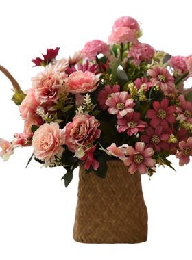 田园装饰田园干花摆件假花仿真花