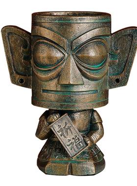 福宝居合成树脂收纳摆件客厅门口