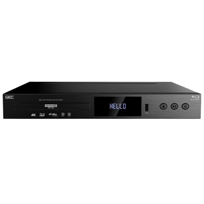 杰科BDP-G5300 PLUS真4K蓝光播放机硬盘器3D杜比视界全景声全区