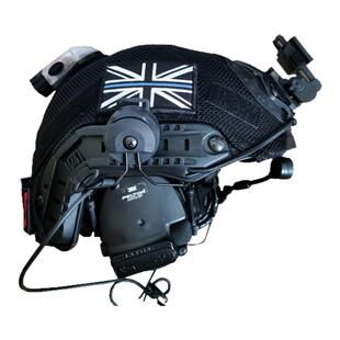 【太阳雪制】CTSFO头盔罩 战术英警盔罩 黑色头盔布