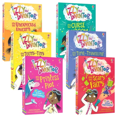 Usborne Izzy The Inventor 小发明家伊兹6册 奇幻冒险 科学实验 桥梁章节书 英文原版进口儿童图书